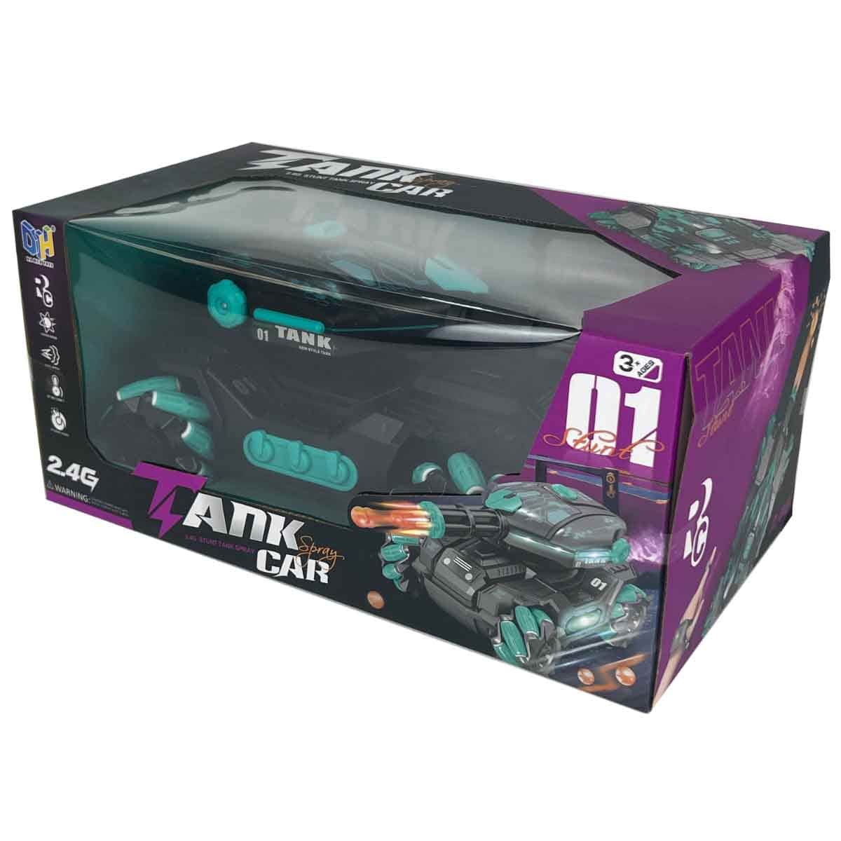 Da Hua Toys 2.4G R/C Tank Car Playset Unisex, 3-4 Years