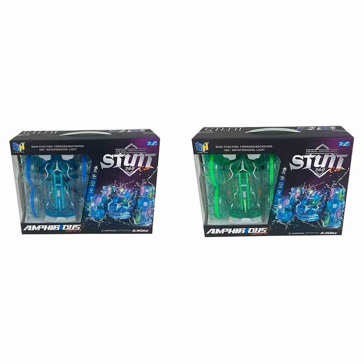 دا هوا تويز سيارة تحكم عن بعد برمائية منوعة 2.4G للجنسين، من عمر 3-4 سنوات