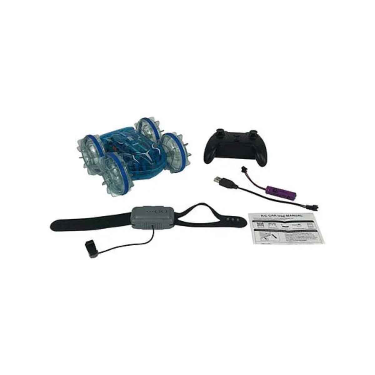 دا هوا تويز سيارة تحكم عن بعد برمائية منوعة 2.4G للجنسين، من عمر 3-4 سنوات