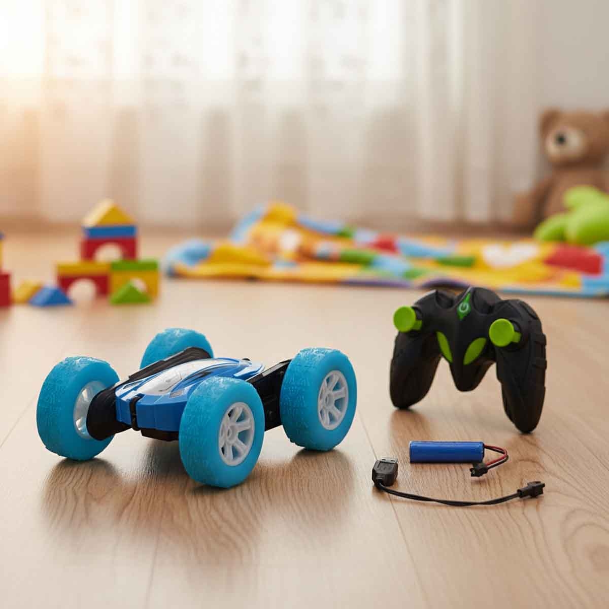 Jin Yi Shuo 2.4G R/C Assorted Stunt Car Boys, 5-7 Years