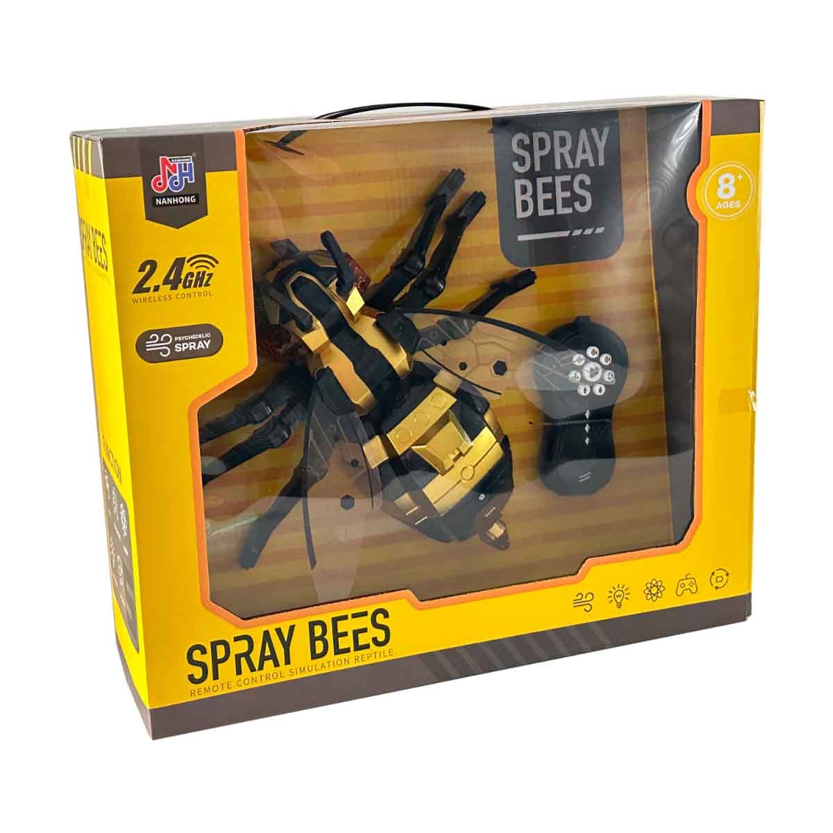 نانهونغ لعبة نحلة ميكانيكية بالتحكم 2.4G للأولاد، عمر 8-10 سنوات