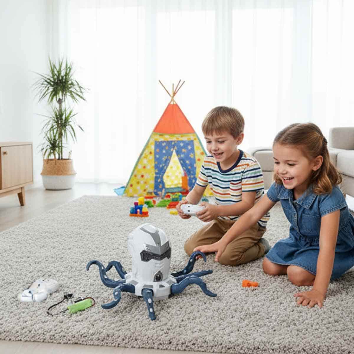 Nanhong 2.4G R/C Mechanical Octopus Playset Boys, 8-10 Years