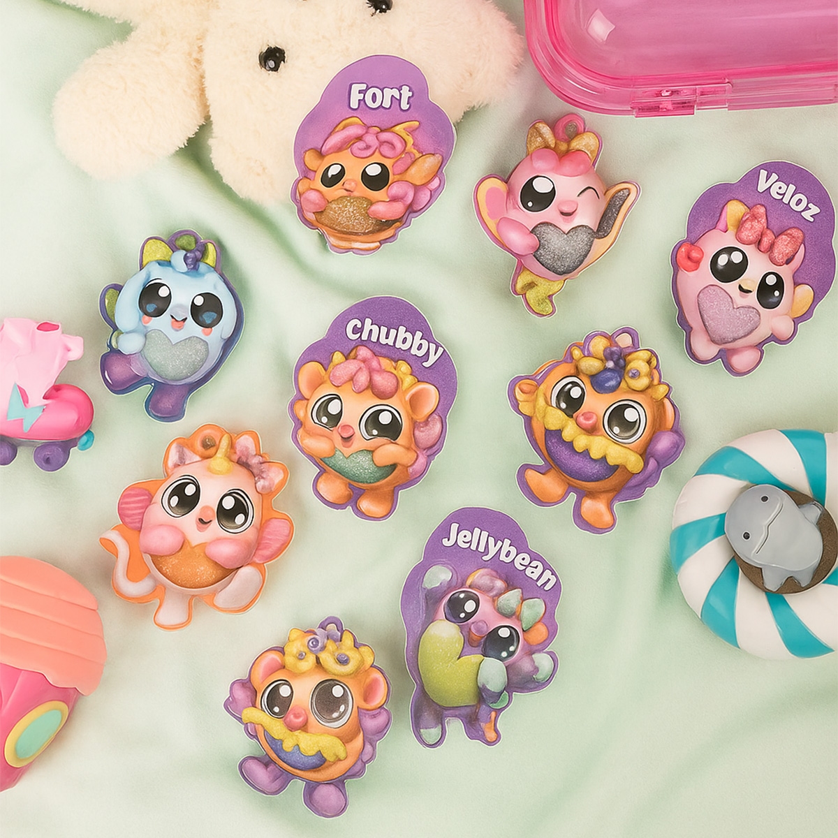 Zuru Rainbocorns Assorted Flasheez Girls, 5-7 Years, Pack of 2