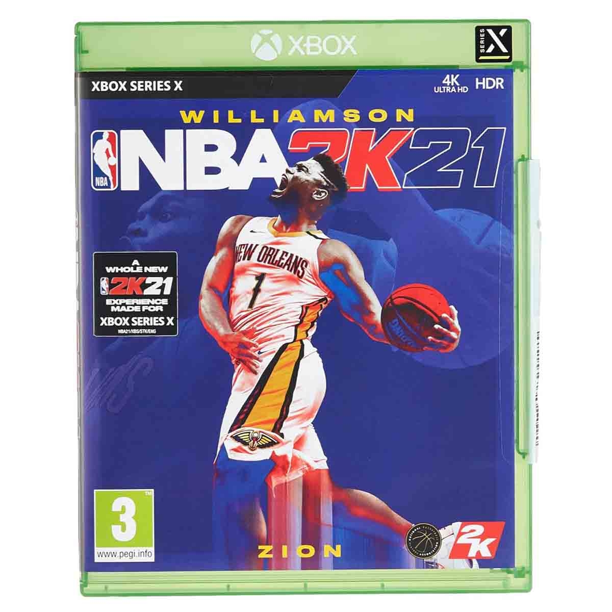 تو كي لعبة إن بي إيه 2K21 إصدار إكس بوكس سيريس إكس مع محتوى إضافي حصري لجهاز إكس بوكس ون إس