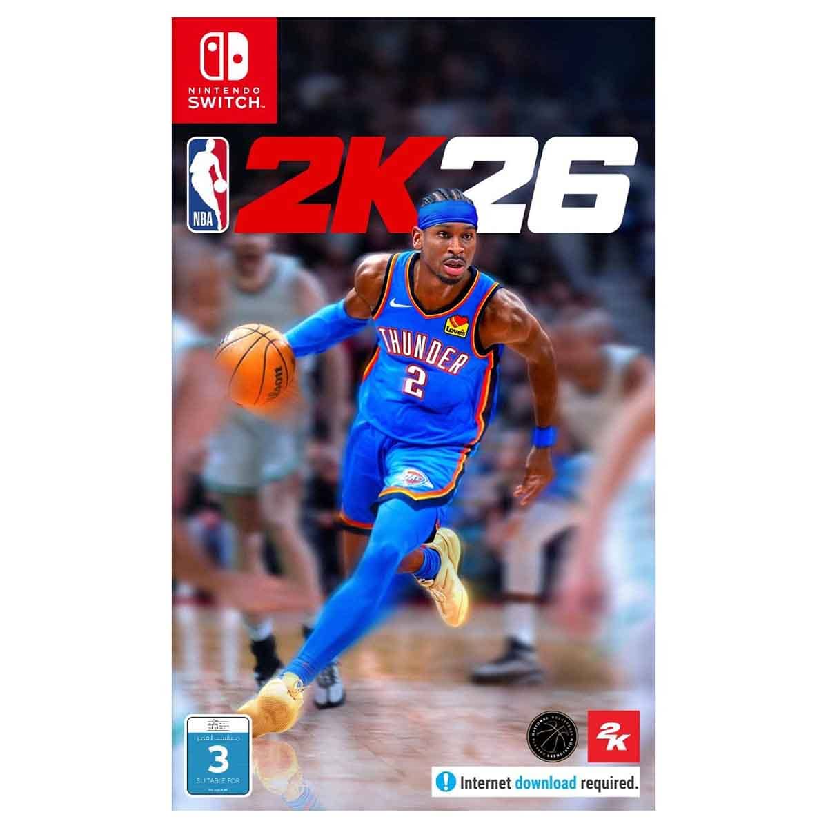 تو كيه إن بي إيه 2K26 لعبة فيديو لجهاز نينتندو سويتش
