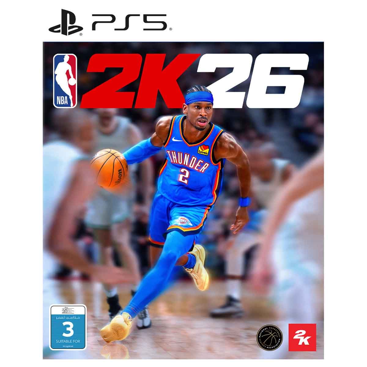 تو كيه إن بي إيه 2K26 لعبة فيديو لجهاز بلايستيشن 5