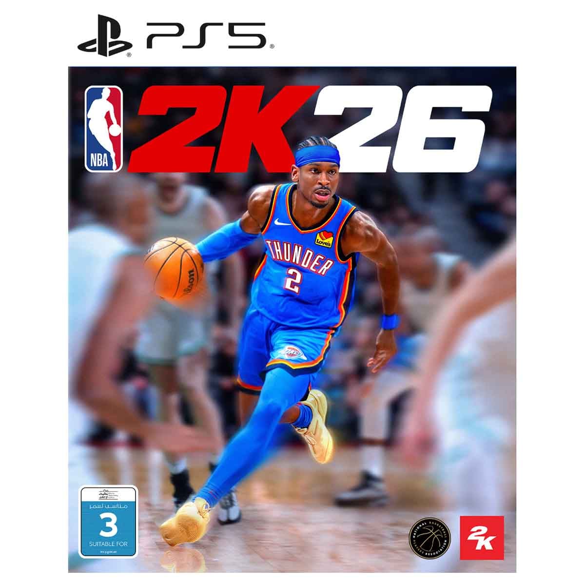 تو كيه إن بي إيه 2K26 لعبة فيديو لجهاز بلايستيشن 5