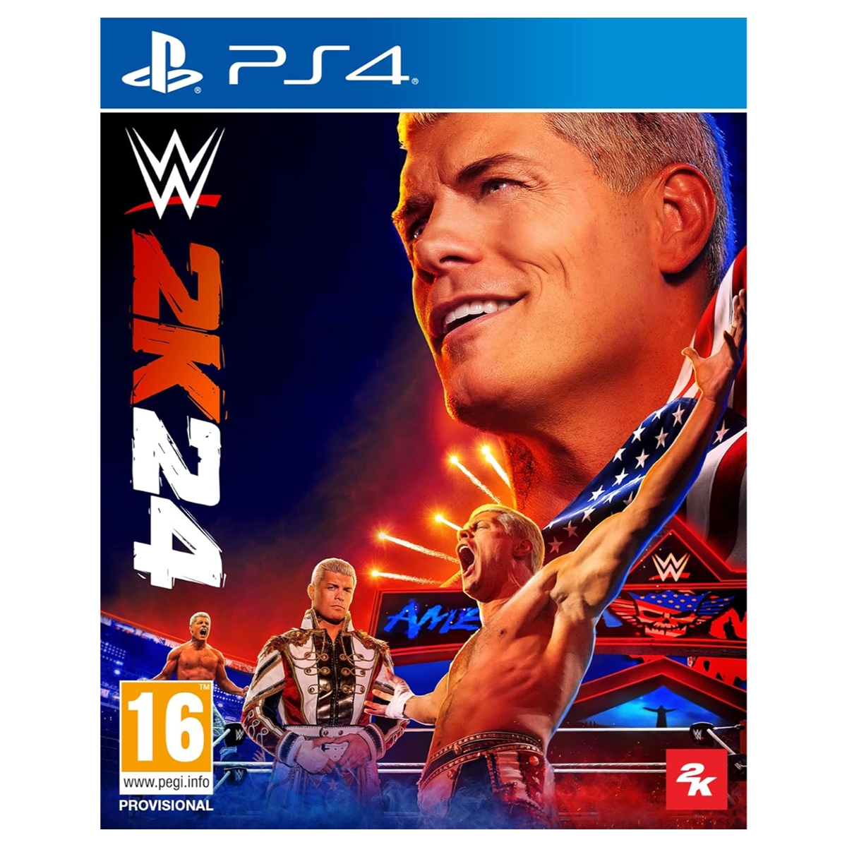 2K WWE 2K24 (Standard Edition) Video Game for PlayStation 4