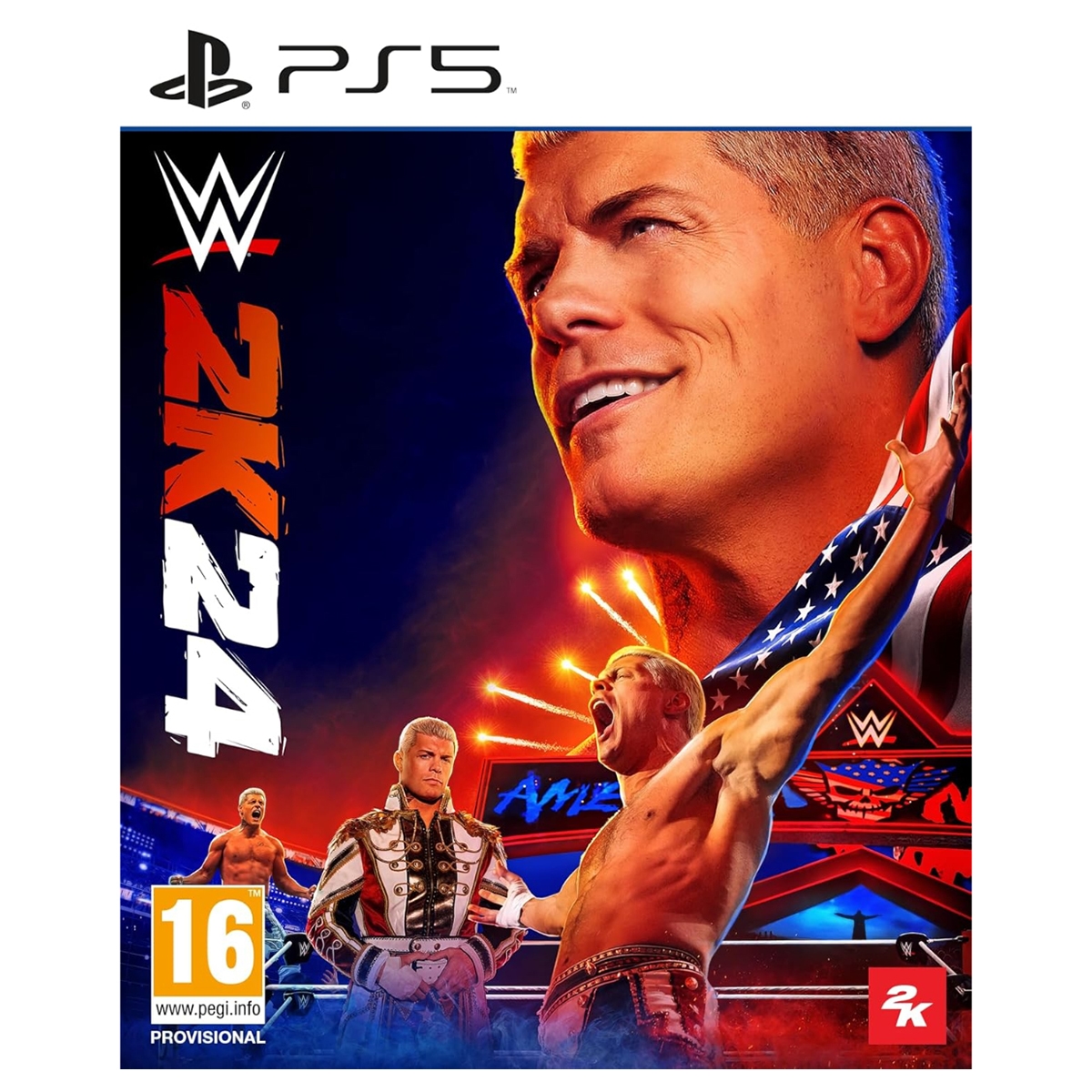 2K WWE 2K24 (Standard Edition) Video Game for PlayStation 5
