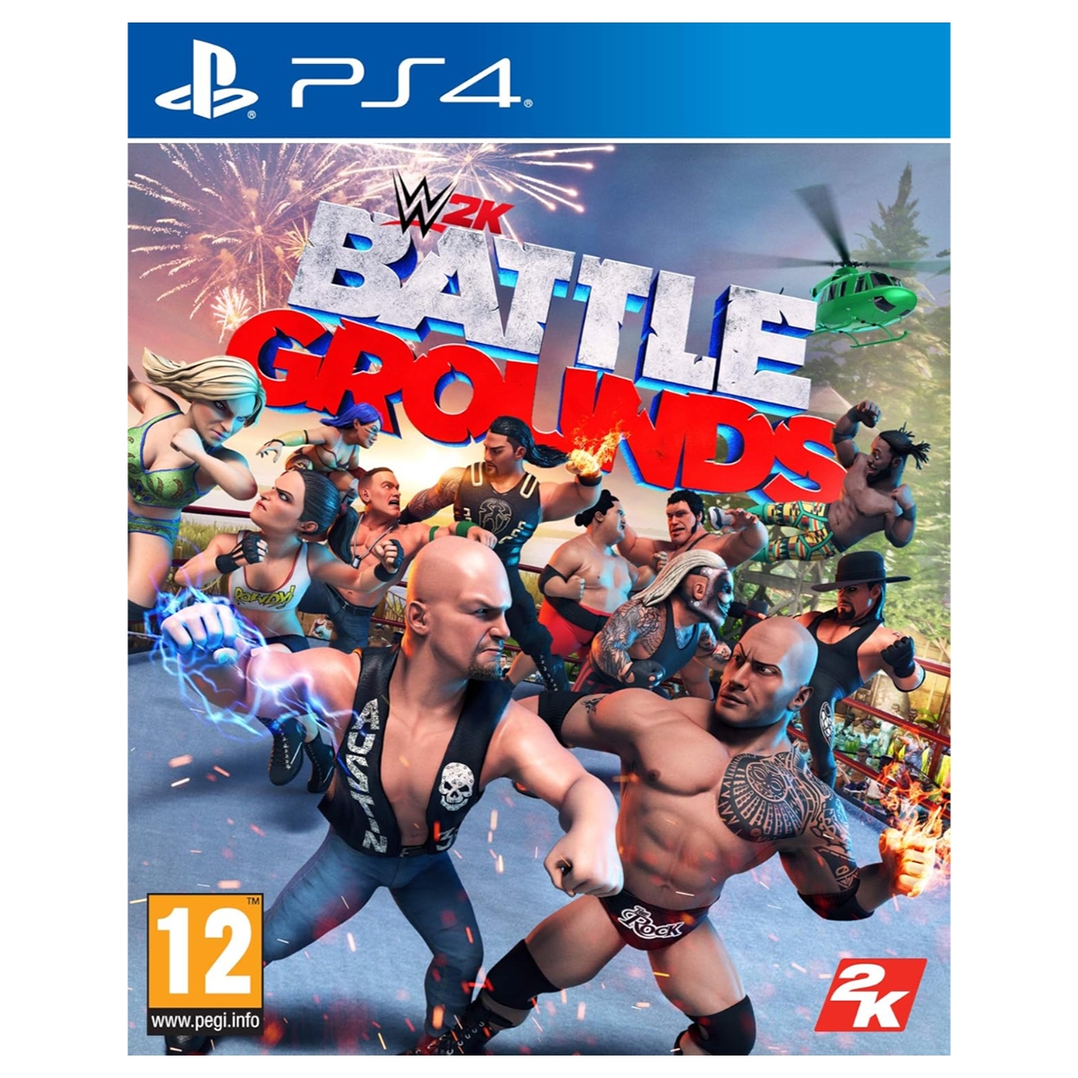 2K WWE Battlegrounds (Arabic Edition) Video Game for PlayStation 4