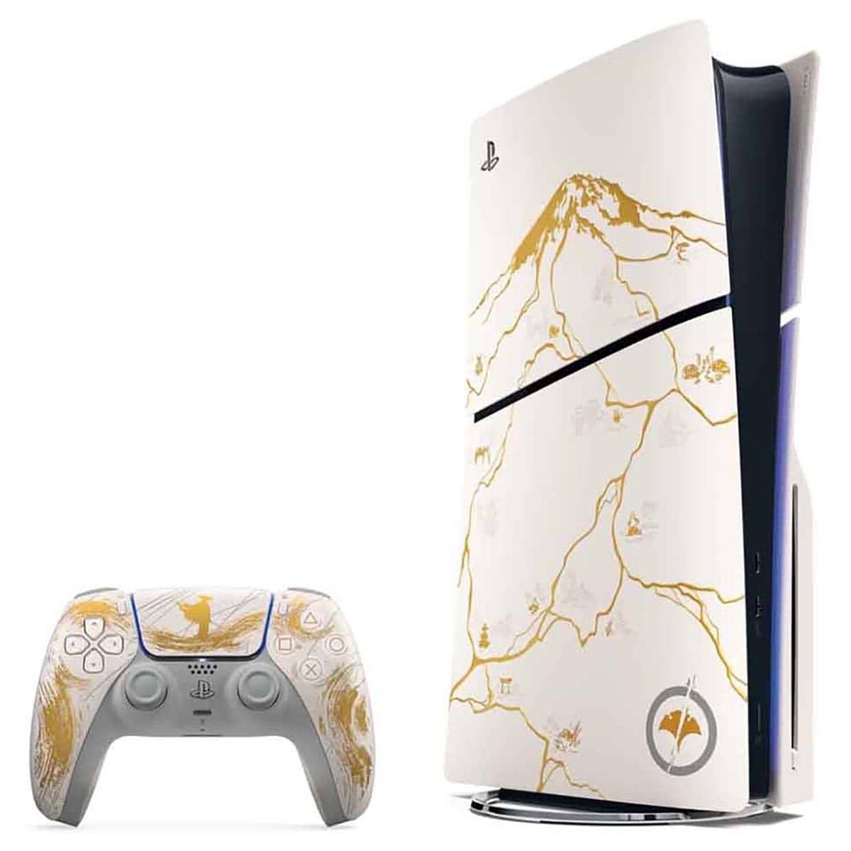 Sony PS5 Slim Blu-Ray Disc with Ghost of Yotei Limited Edition (KSA Version) Bundle