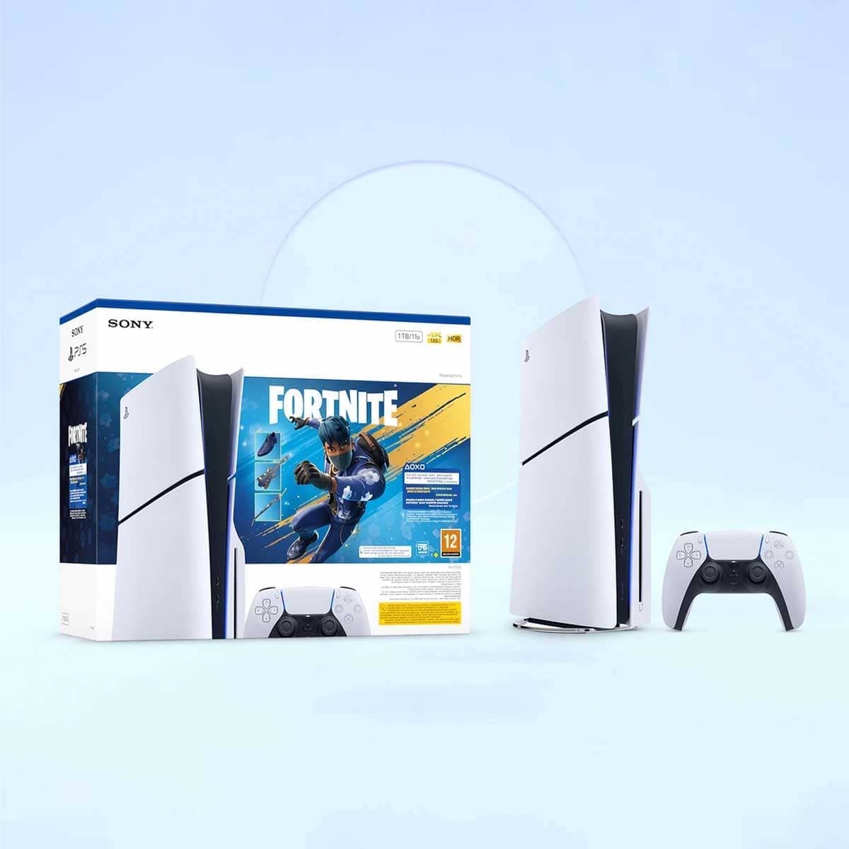 Sony PS5 Blu-ray Disc 1TB with Fortnite Flowering Chaos (KSA Version) Bundle