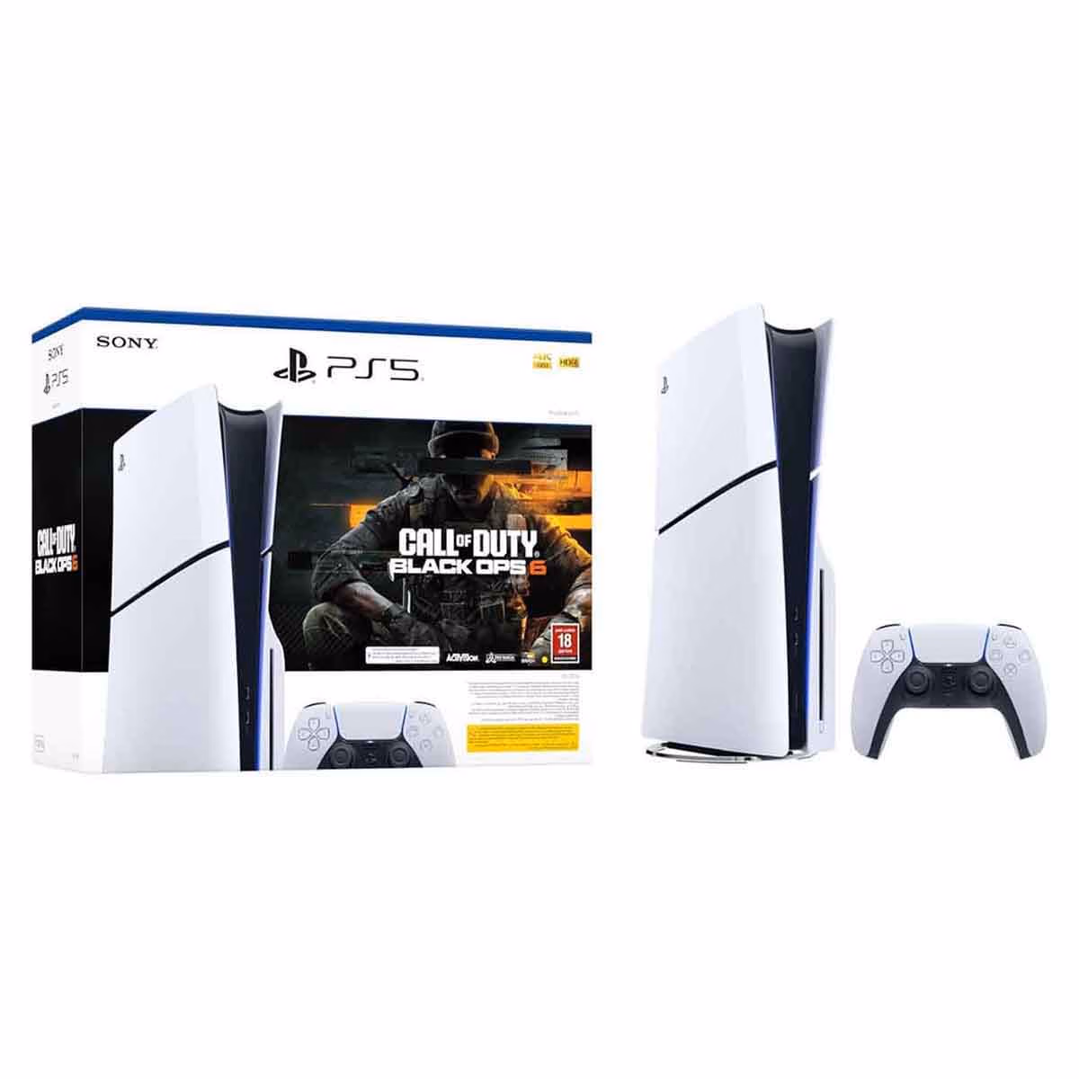 Sony PS5 Blu-ray Disc (KSA version) with Call of Duty Black Ops 6 Full Game Voucher Bundle