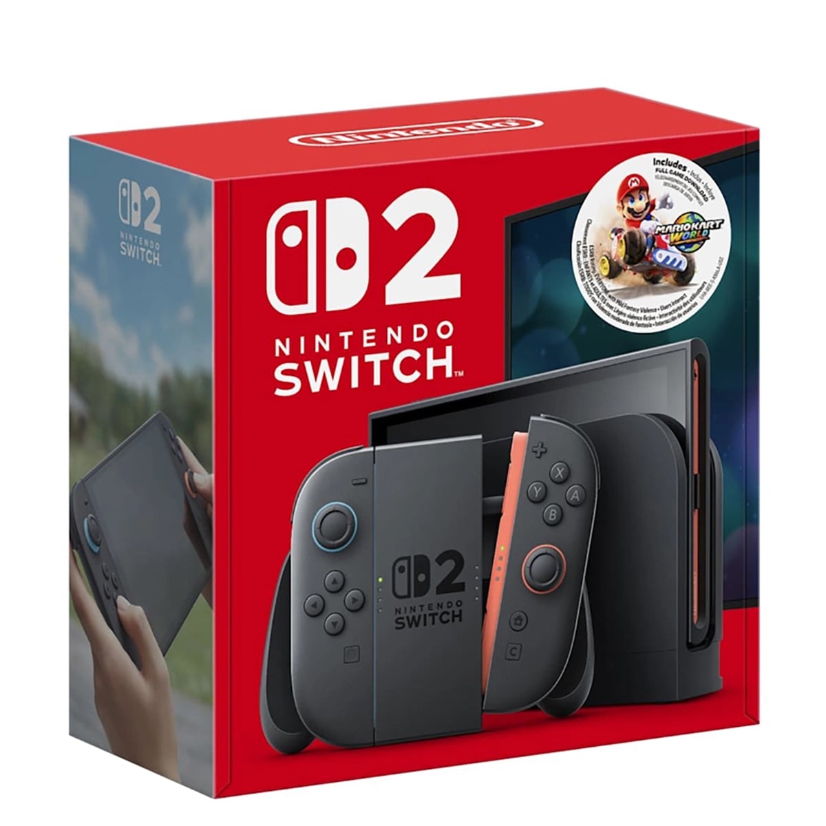 Nintendo Switch 2 Console with Mario Kart World Bundle