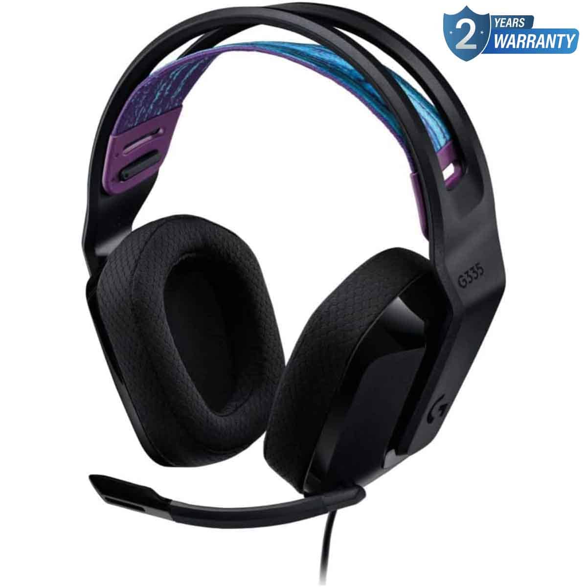 Logitech Black G335 Wired Gaming Headset