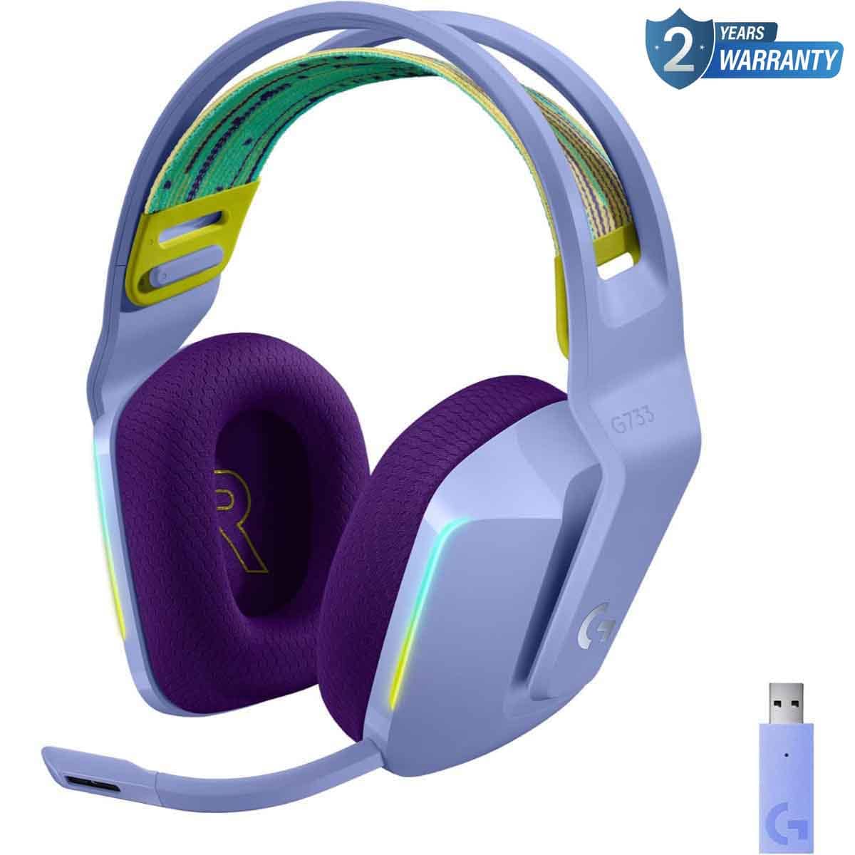 Logitech G733 Lightspeed RGB Wireless Gaming Headset