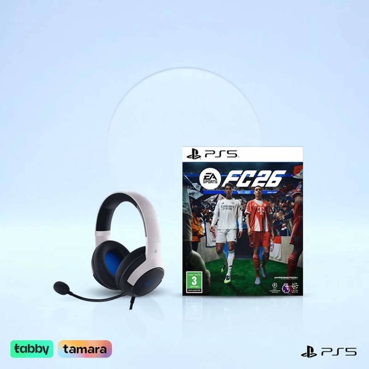Razer Kaira X Wired Gaming Headset with FC26 Video Game Bundle