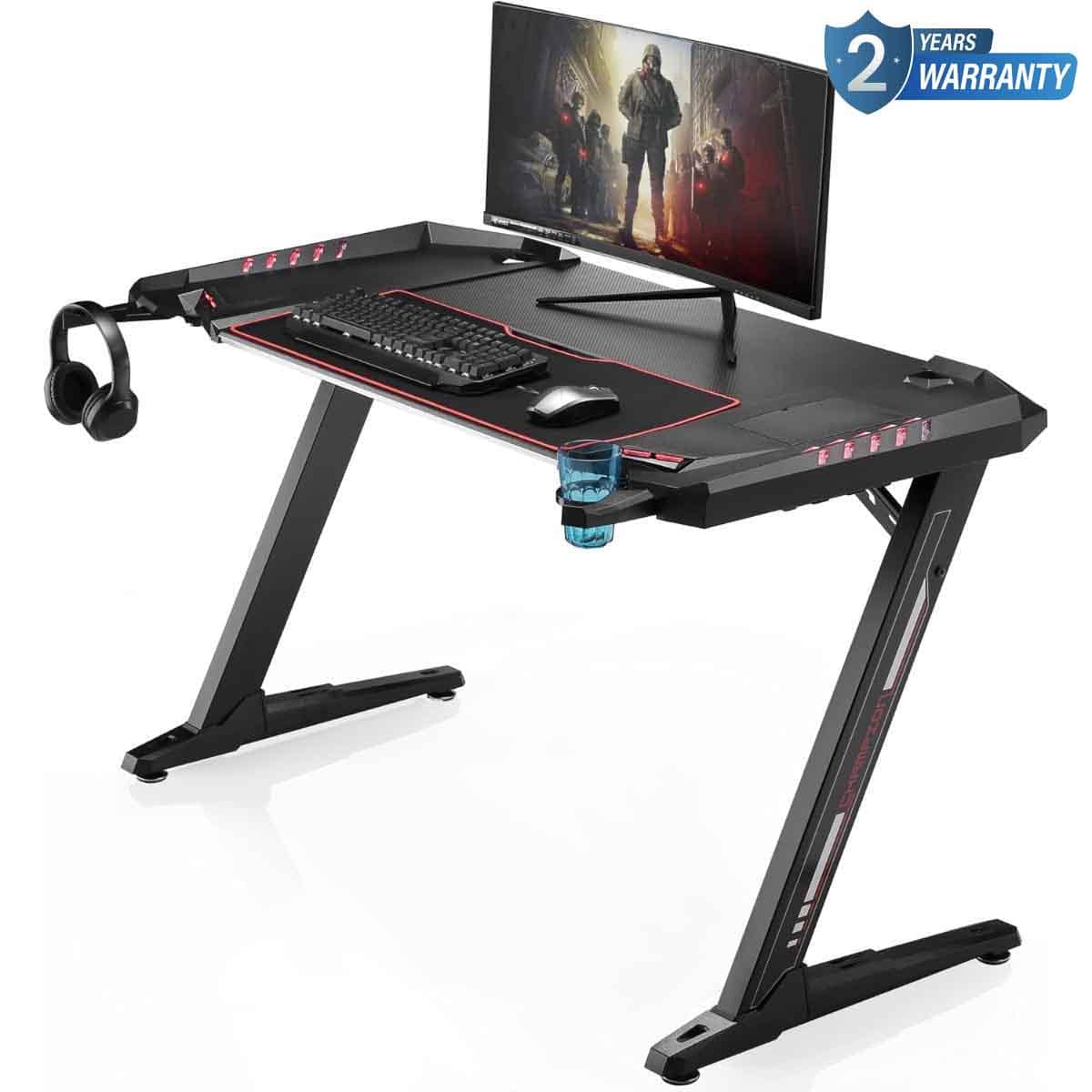 Eureka 51" General Series Z2 RGB Gaming Desk