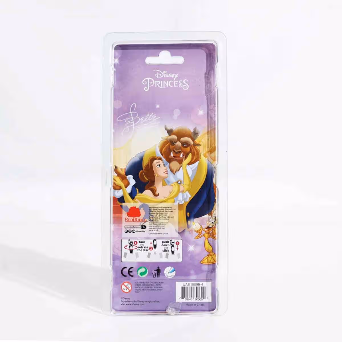 Disney Princess Belle 0.5mm Black 3D Pen Unisex, 3-4 Years