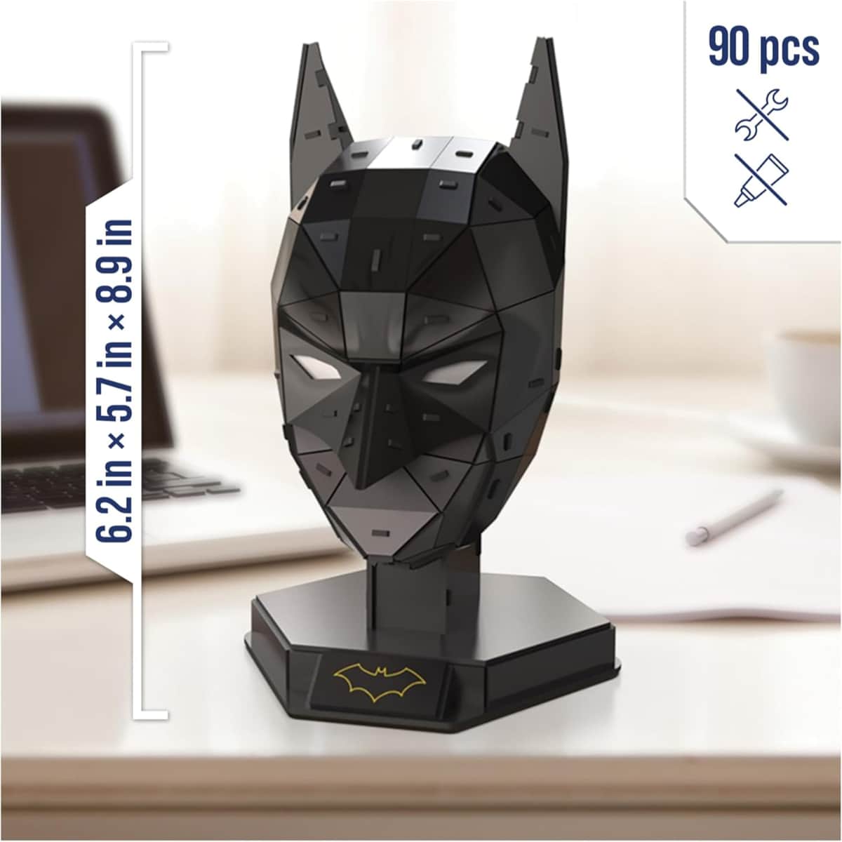 4D Build DC Batman Mask 3D Puzzle Unisex, 13+ Years