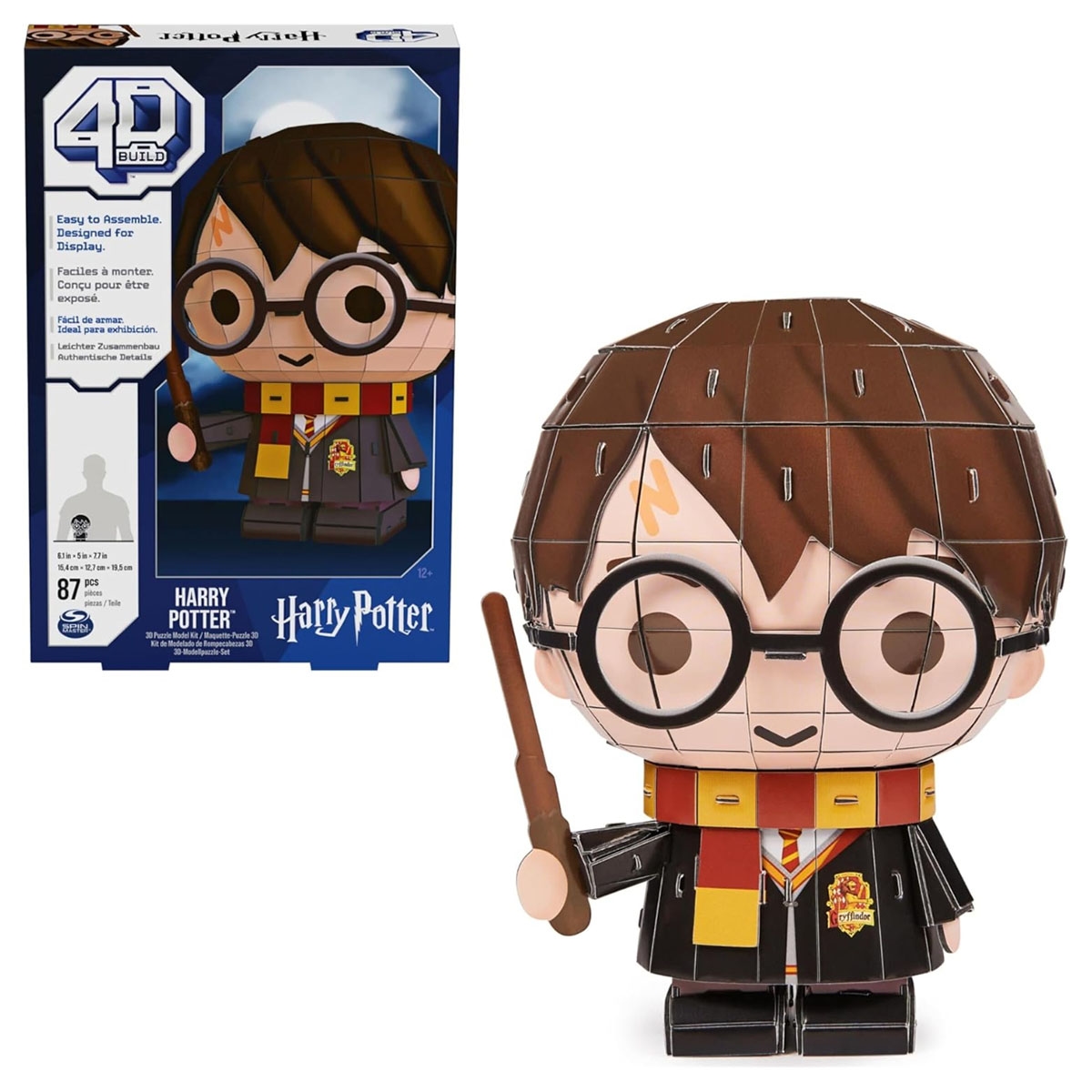 4D Build Harry Potter Character 3D Puzzle Model Kit Unisex, 13+ Years