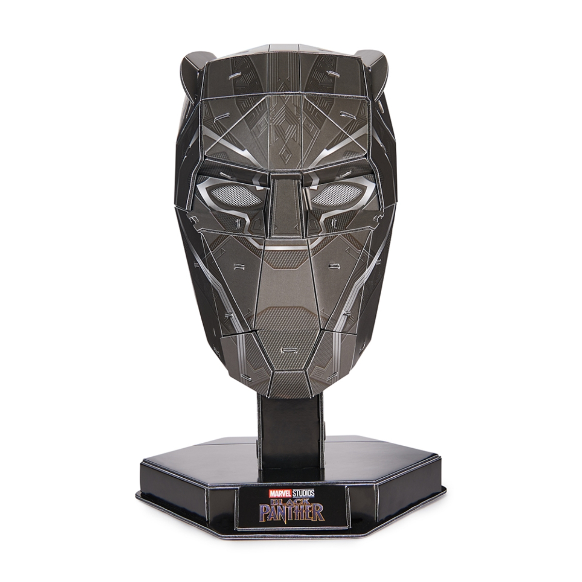 4D Build Marvel Black Panther 3D Puzzle Model Kit Unisex, 13+ Years