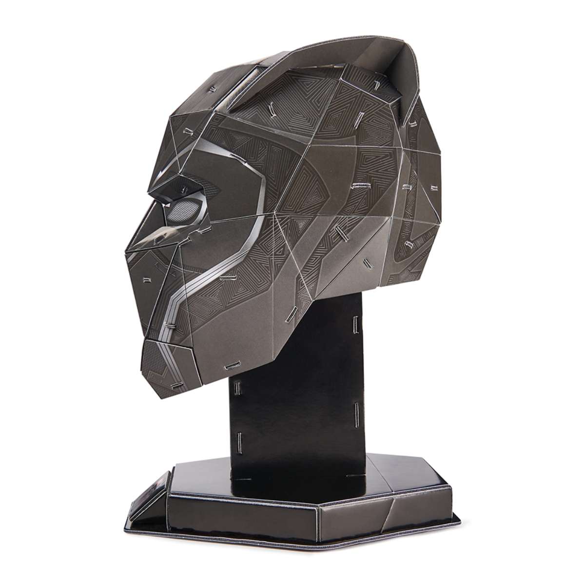 4D Build Marvel Black Panther 3D Puzzle Model Kit Unisex, 13+ Years