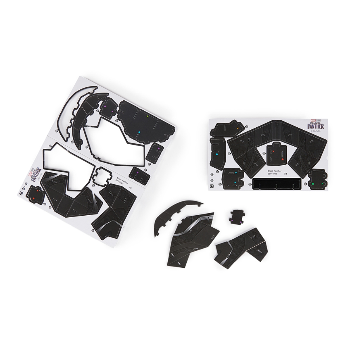 4D Build Marvel Black Panther 3D Puzzle Model Kit Unisex, 13+ Years