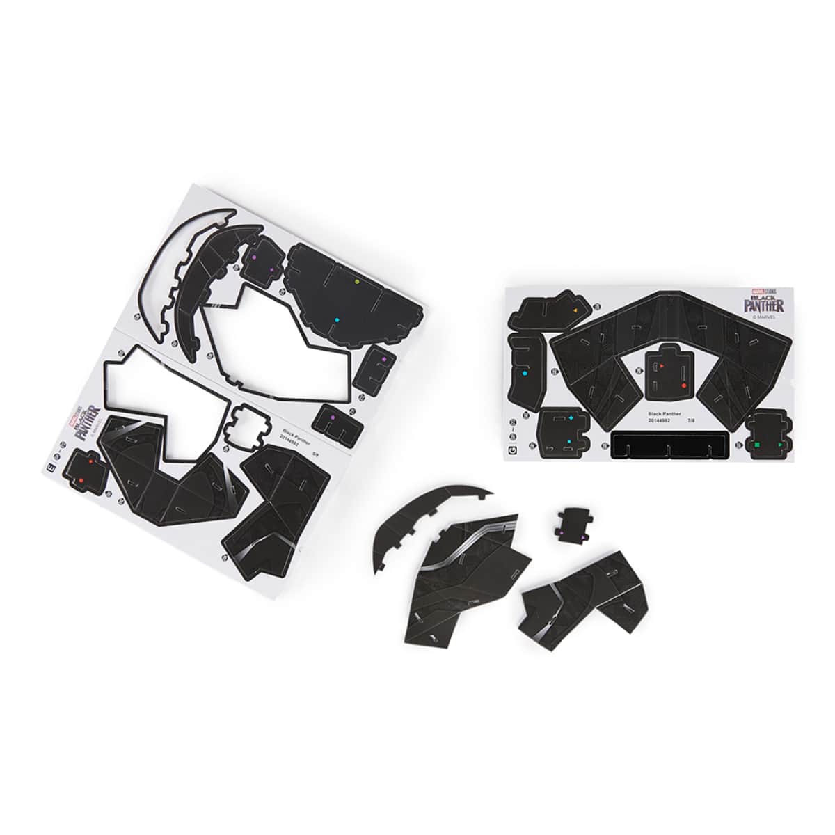 4D Build Marvel Black Panther 3D Puzzle Model Kit Unisex, 13+ Years