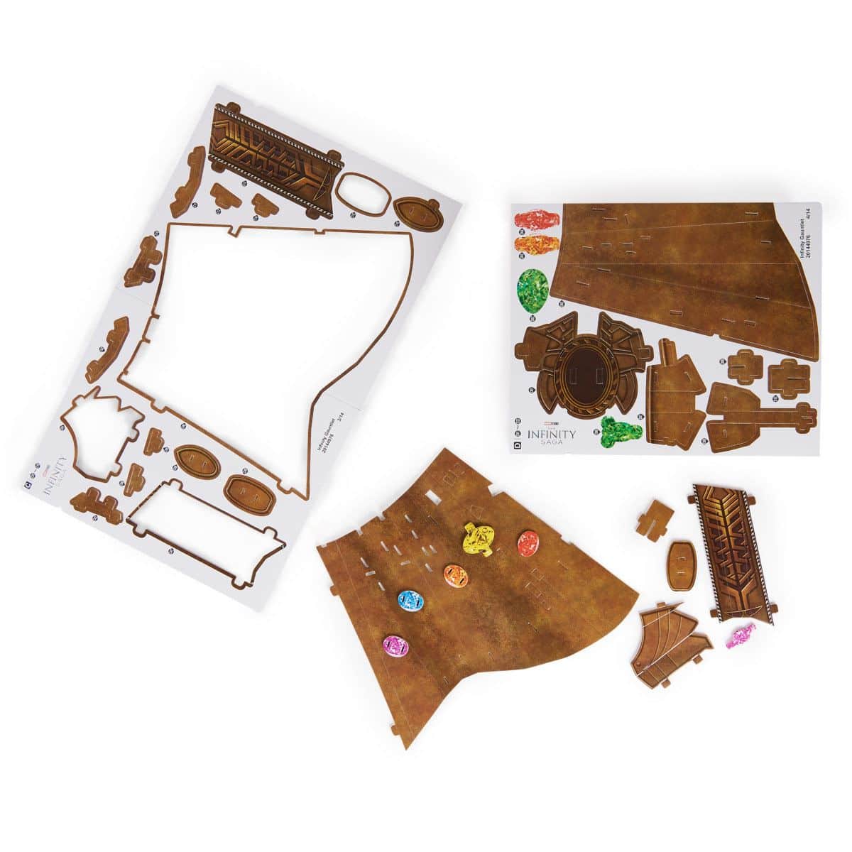 4D Build Marvel Infinity Gauntlet 3D Puzzle Model Kit Unisex, 13+ Years