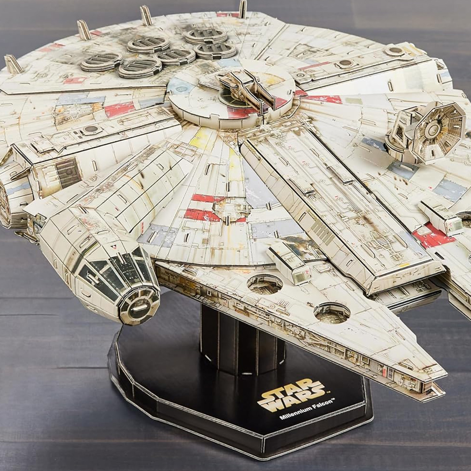 4D Build Star Wars Millennium Falcon 3D Model Puzzle Unisex, 13+ Years
