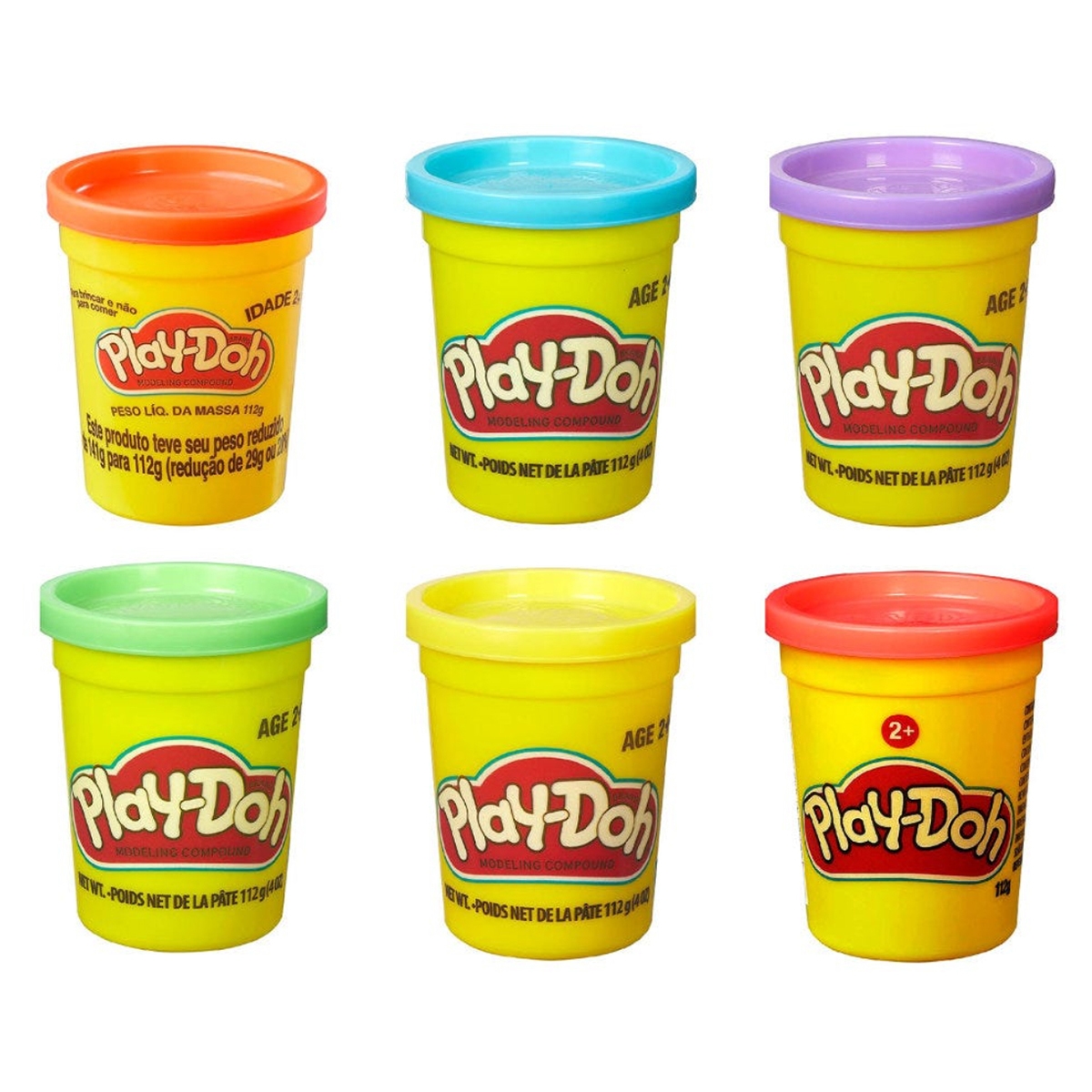 Play-Doh Soft & Creative Assorted Dough Can Unisex, 0-2 Years