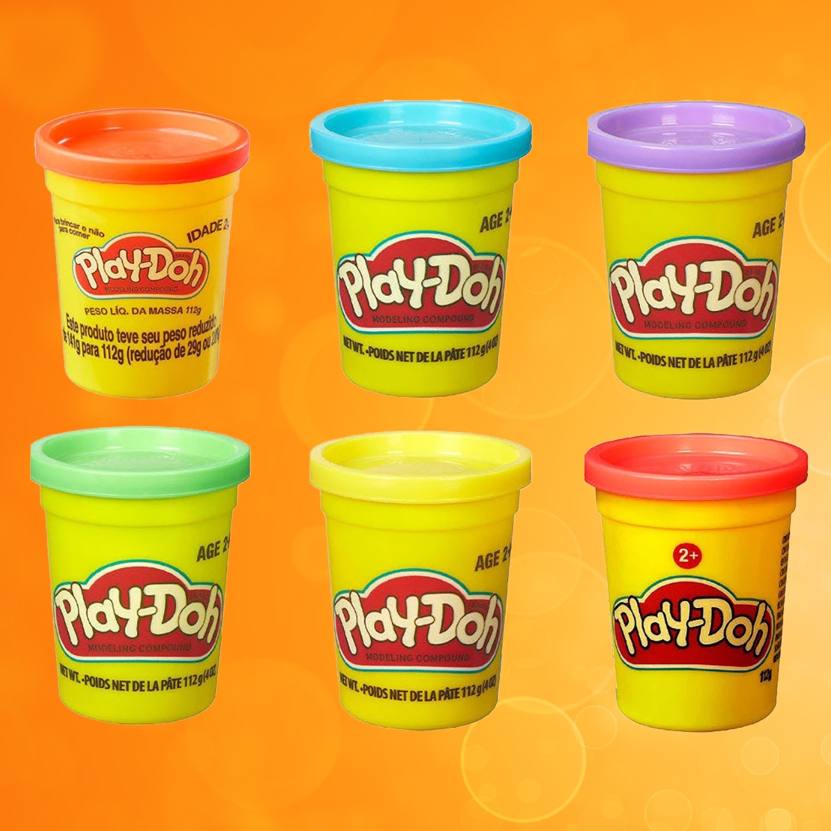 Play-Doh Soft & Creative Assorted Dough Can Unisex, 0-2 Years