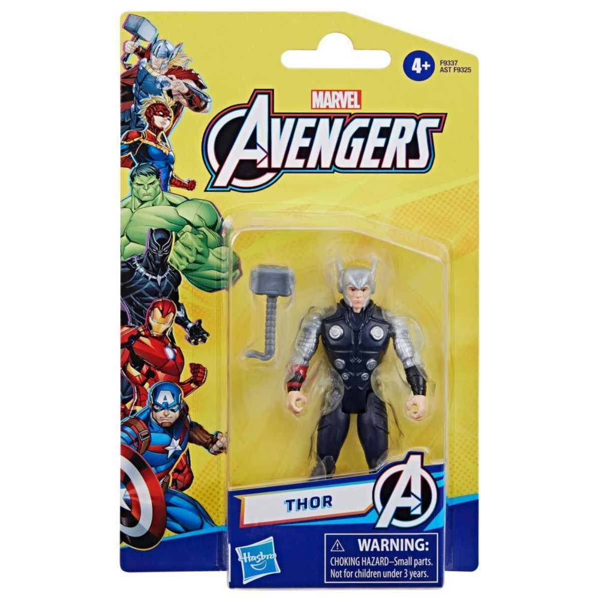 Hasbro Avengers 4in Thor Action Figure Set Unisex, 5-7 Years