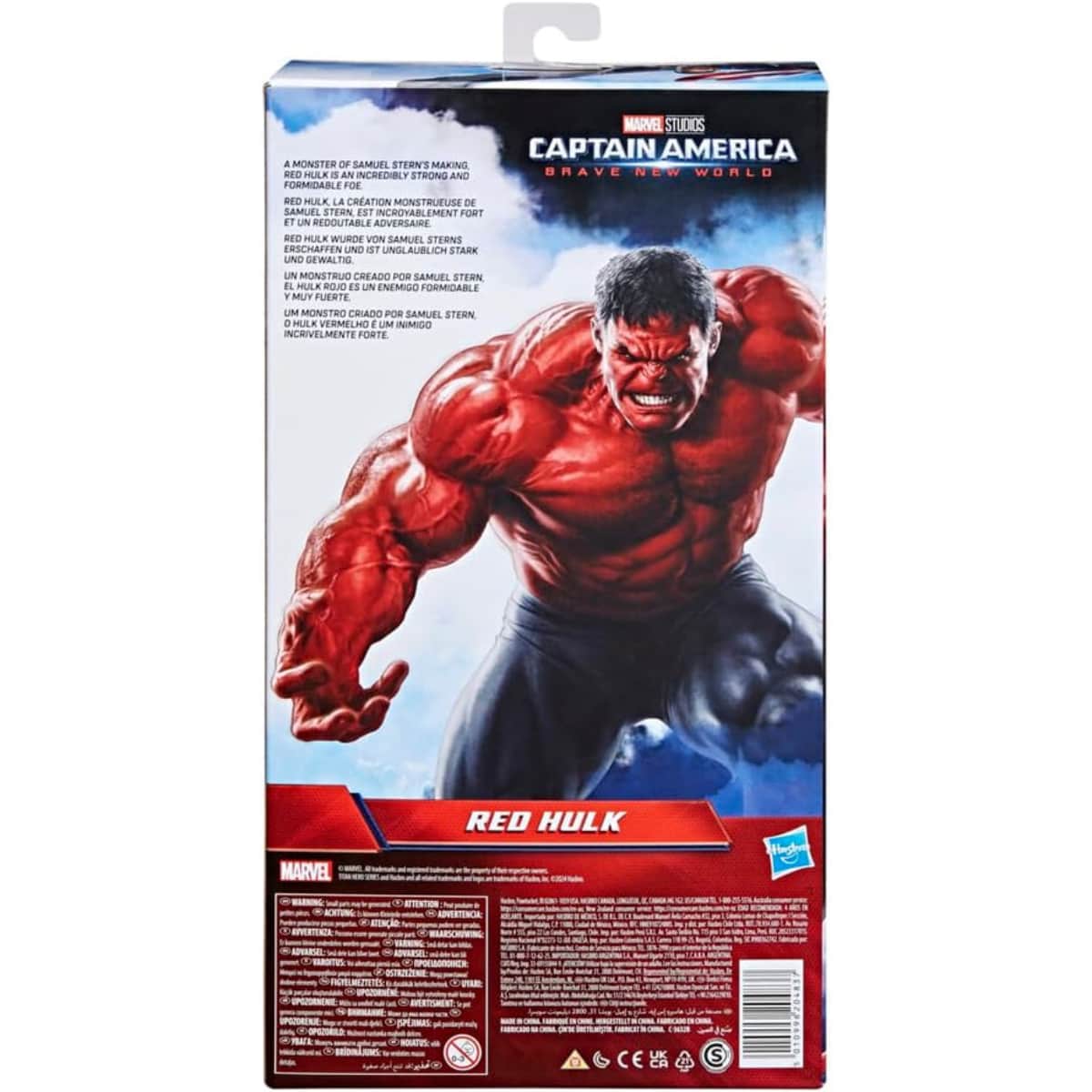 Hasbro HMAF92995L0 11.5" Cap Nwo Dlx Titan Hero Hulk Action Figures Unisex, 3-4 Years