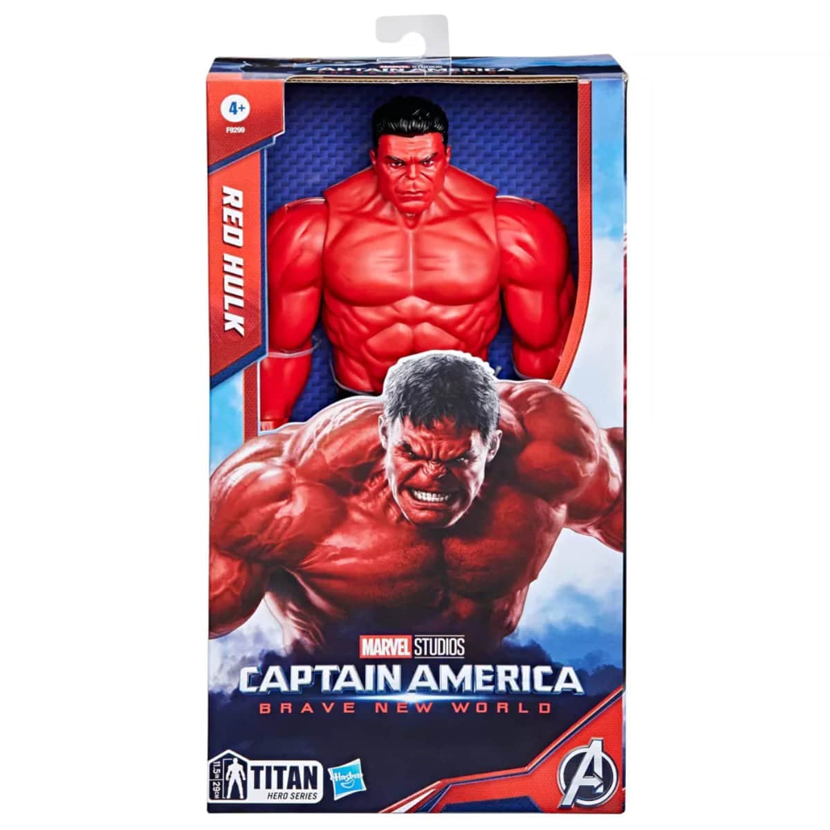 Hasbro HMAF92995L0 11.5" Cap Nwo Dlx Titan Hero Hulk Action Figures Unisex, 3-4 Years