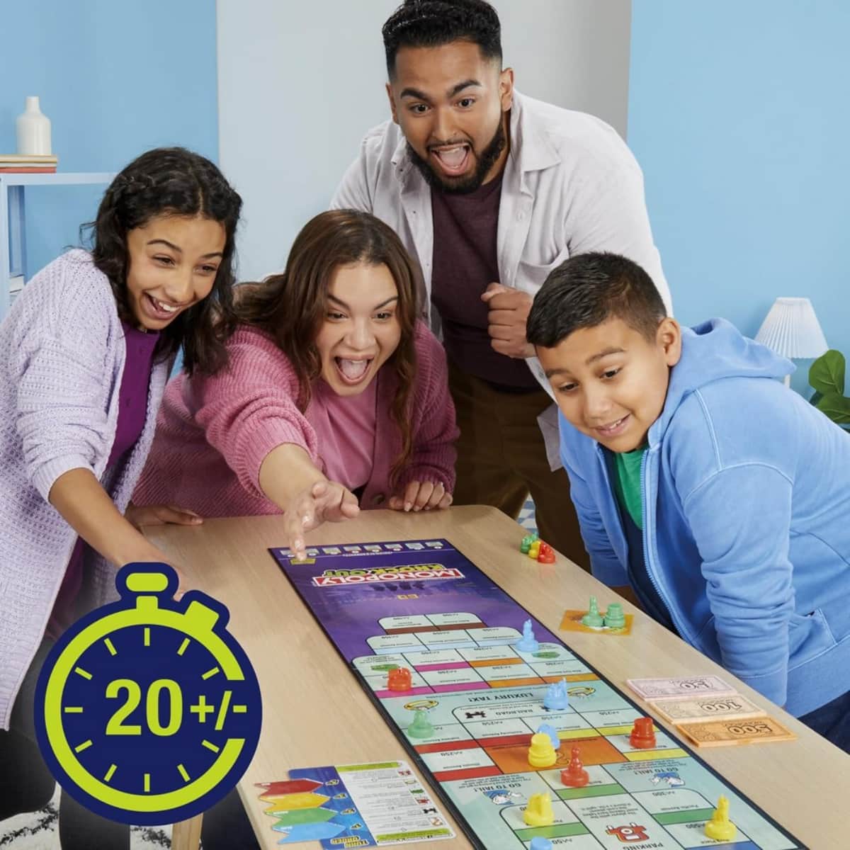 Monopoly Knockout Board Game Unisex, 8-10 Years