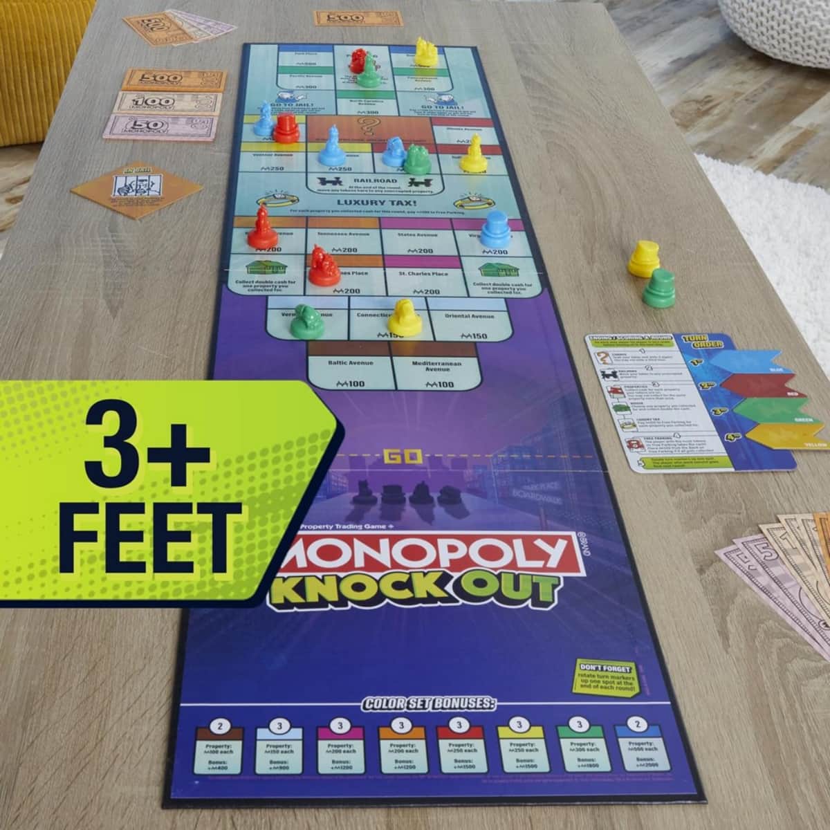 Monopoly Knockout Board Game Unisex, 8-10 Years