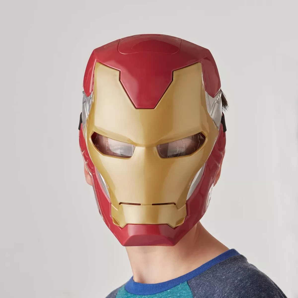 Marvel Avengers Iron Man Flip FX Mask Unisex, 5-7 Years