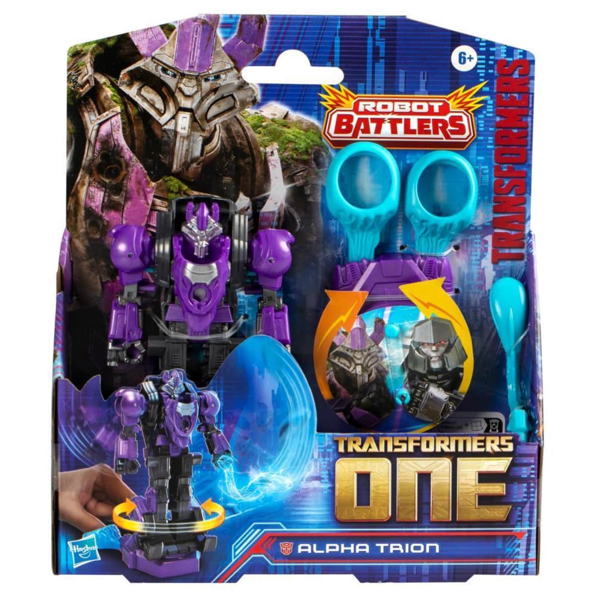 Hasbro Tra Tf1 Battling Figures Alpha Trion Action Figure Unisex, 5-7 Years