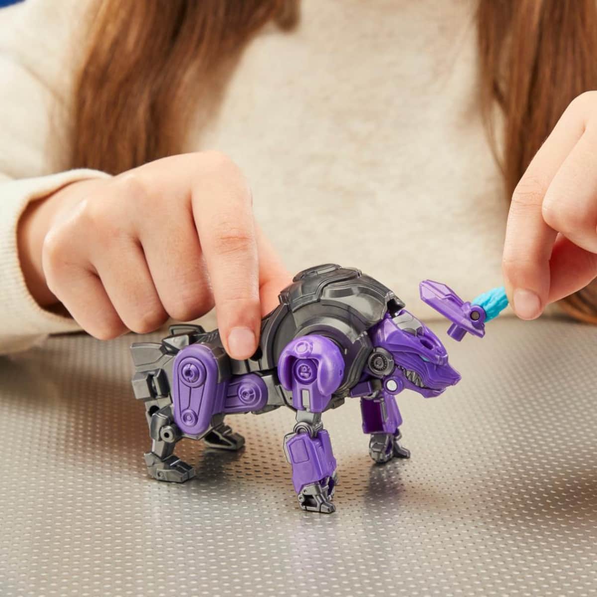 Hasbro Tra Tf1 Battling Figures Alpha Trion Action Figure Unisex, 5-7 Years