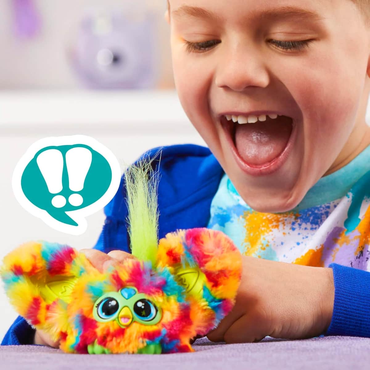 Furby Furblets Pix-Elle Mini Interactive Plush Toy Unisex, 5-7 Years