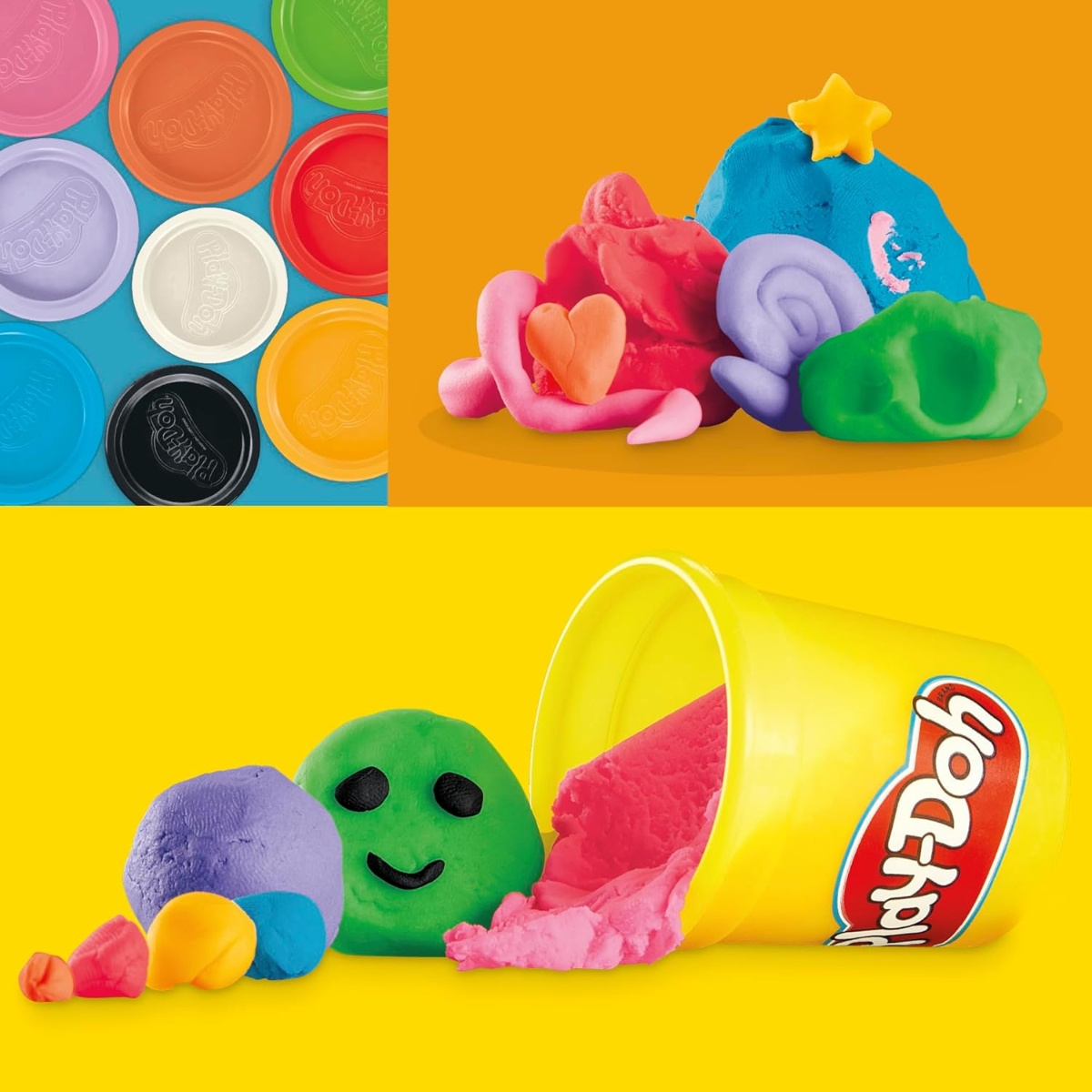 Play-Doh Favorite Color Pack Dough Set Unisex, 3-4 Years