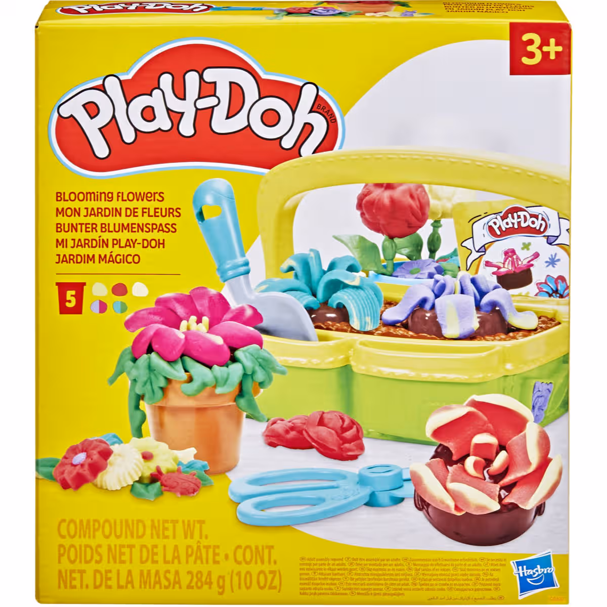Play-Doh Blooming Flowers Playset Unisex, 3-4 Years