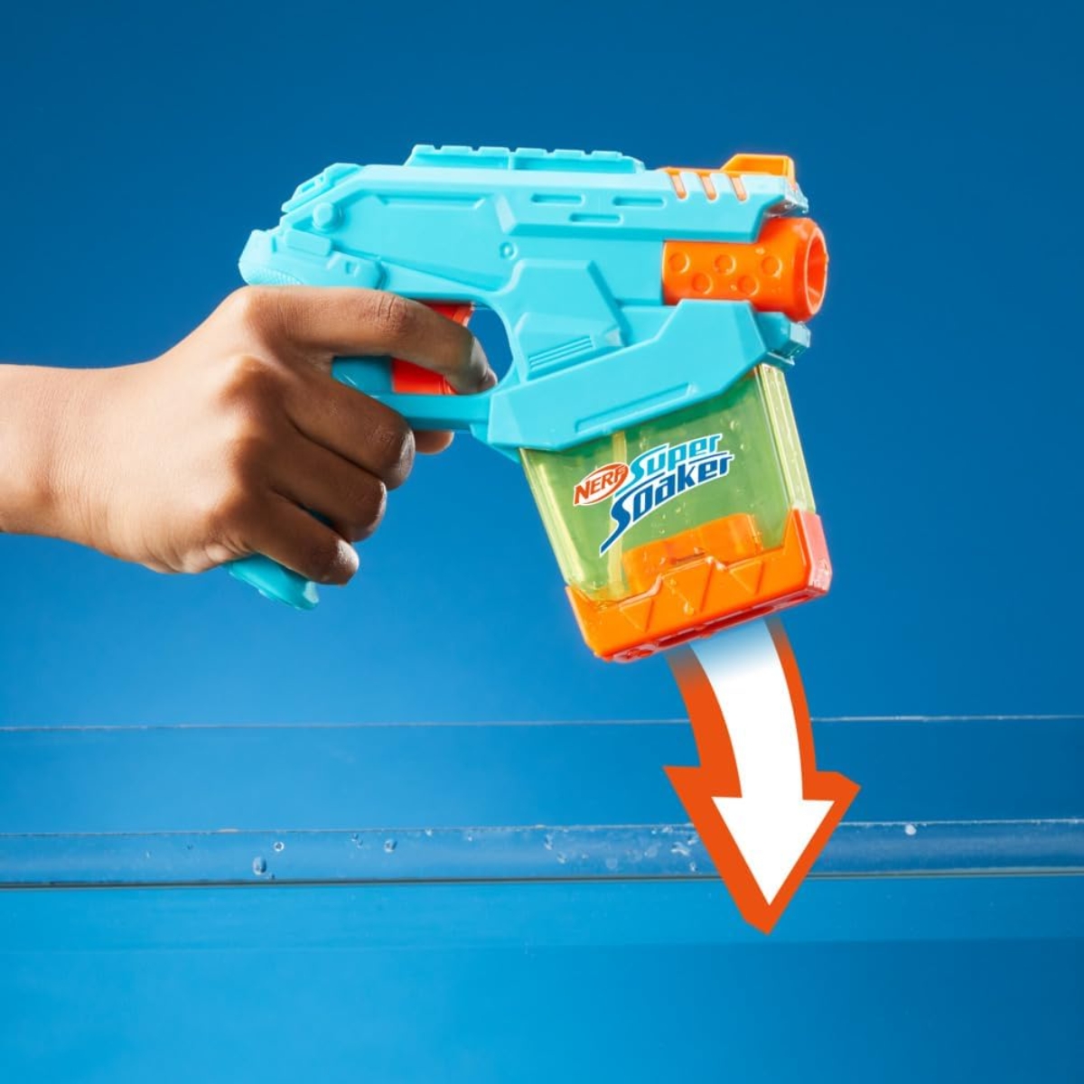 Hasbro Nerf Soa Mini Dunk Fill Water Blaster Toy Unisex, 5-7 Years