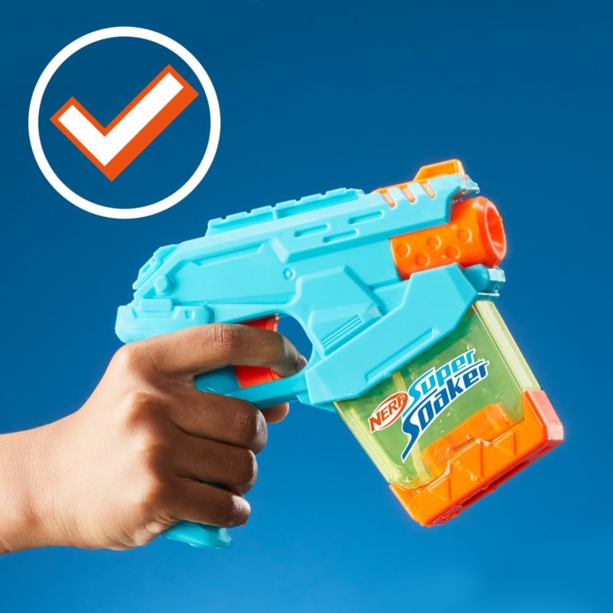 Hasbro Nerf Soa Mini Dunk Fill Water Blaster Toy Unisex, 5-7 Years