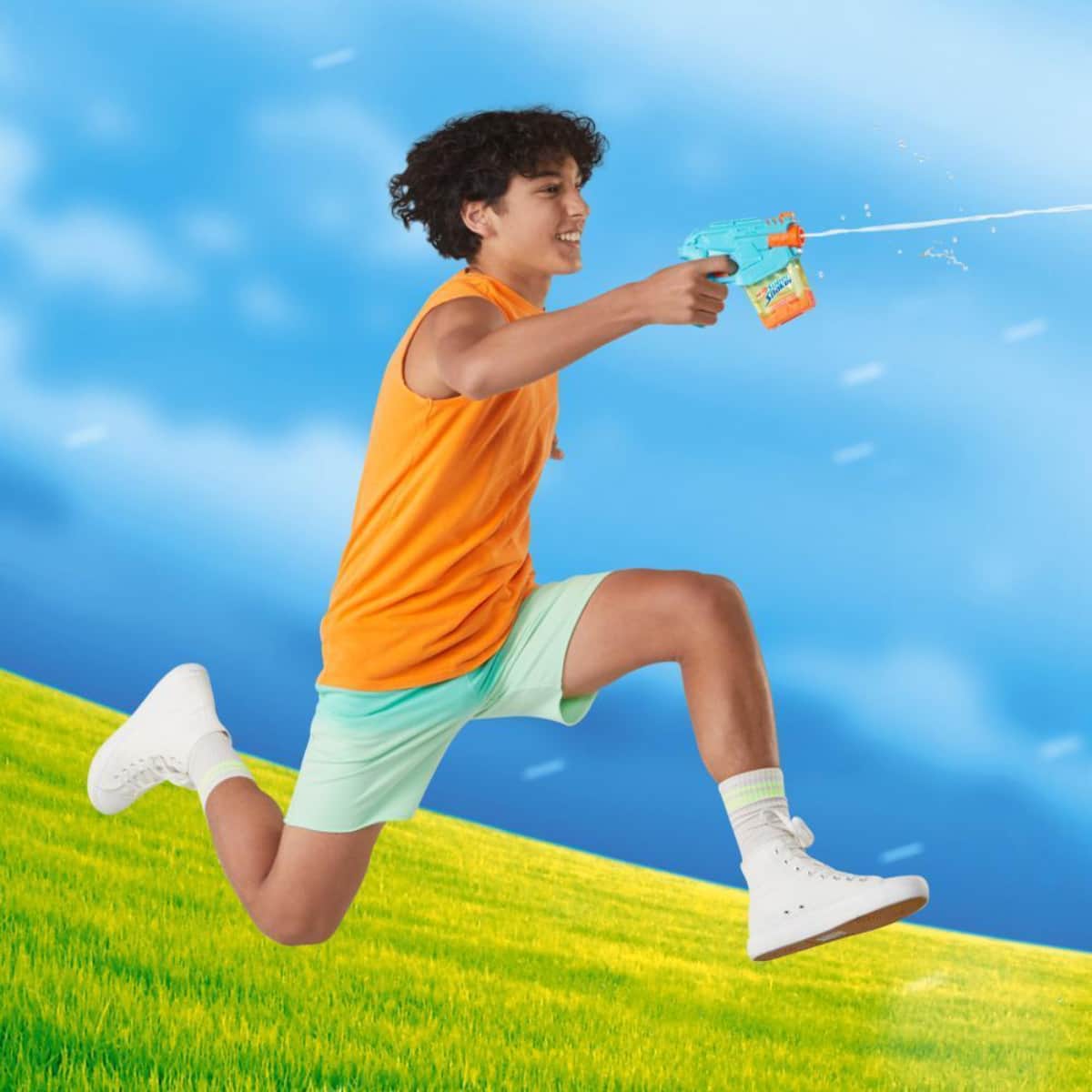 Hasbro Nerf Soa Mini Dunk Fill Water Blaster Toy Unisex, 5-7 Years