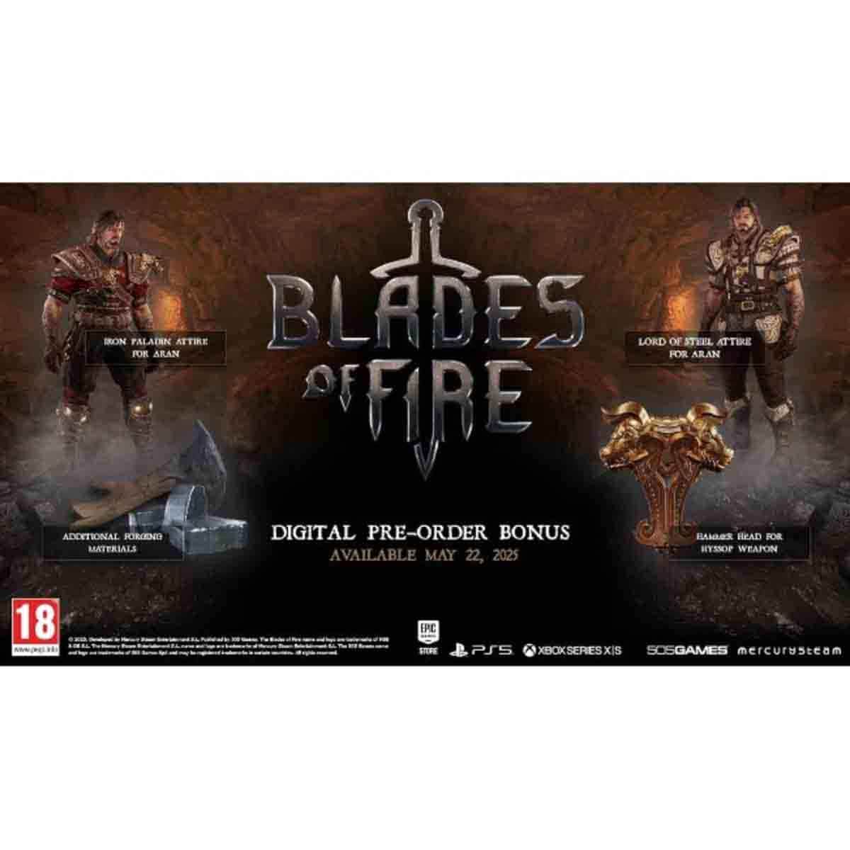 505 Games Blades of Fire - Day One Edition Game for PlayStation 5