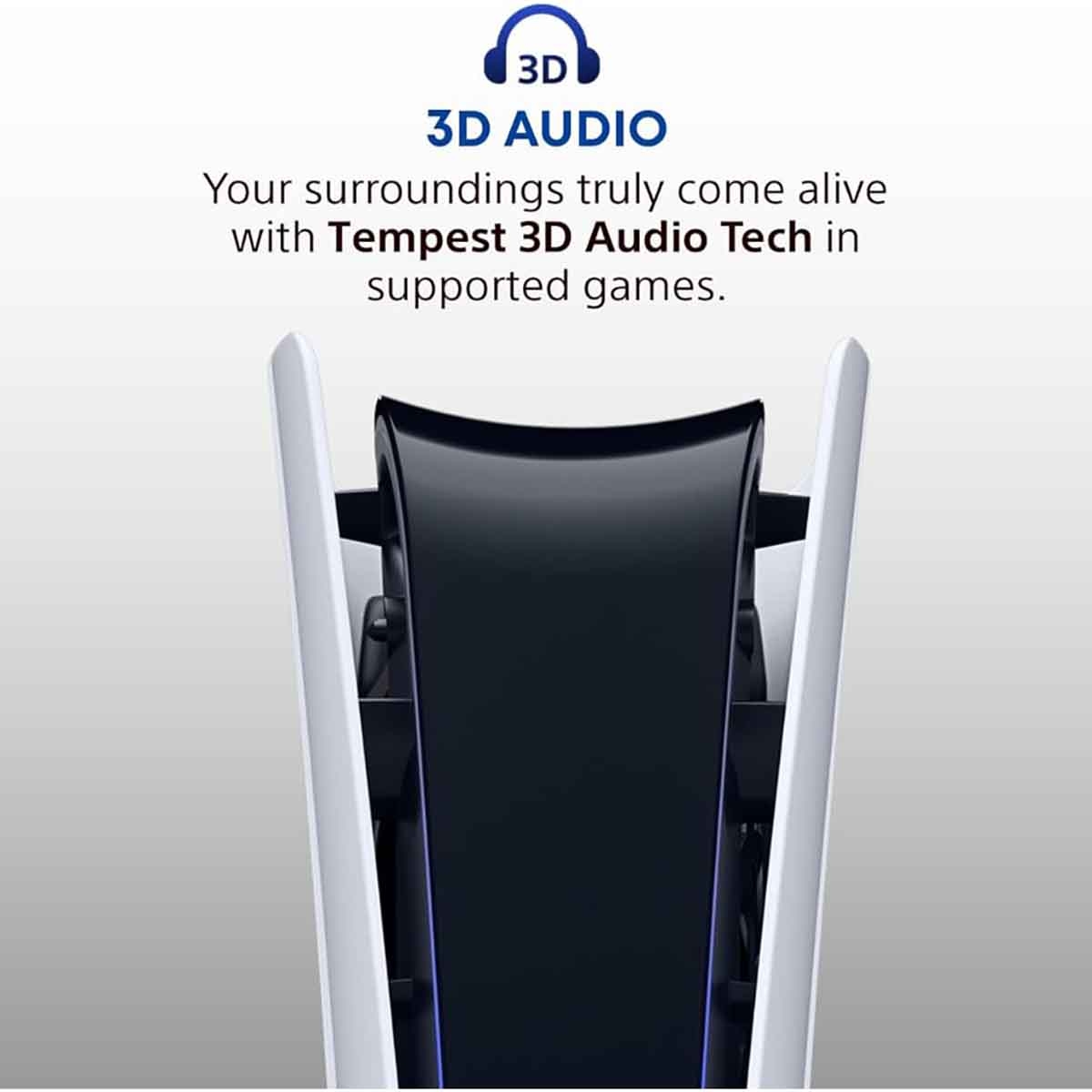 سوني بلايستيشن 5 قرص بلو-راي سعة 1 تيرابايت - نسخة السعودية الرسمية (الموديل الجديد)