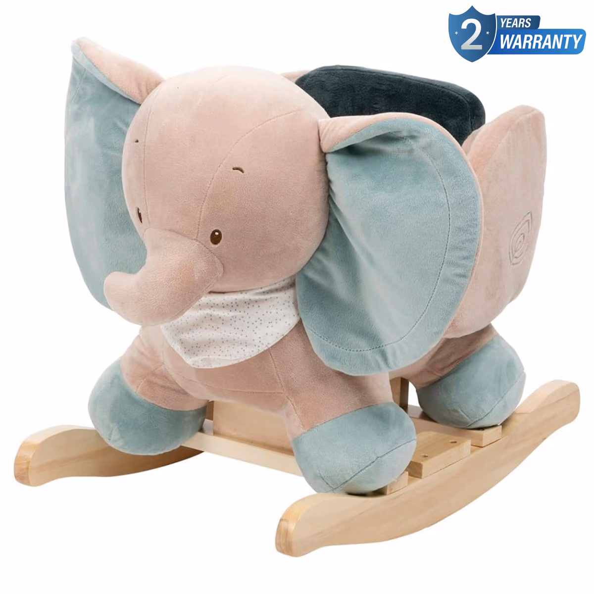 Nattou Axel & Luna Elephant Rocking Toy Toddler, 0-2 Years